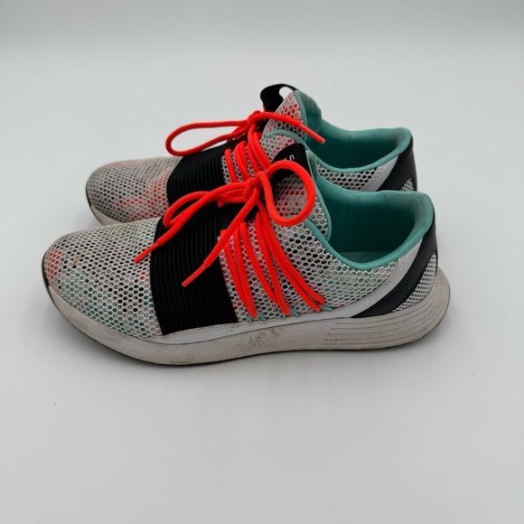 Under Armour Breathe Colorful Strappy Gym Lace Up Tennis Shoes Sneakers Size 8.5 - Picture 4 of 9